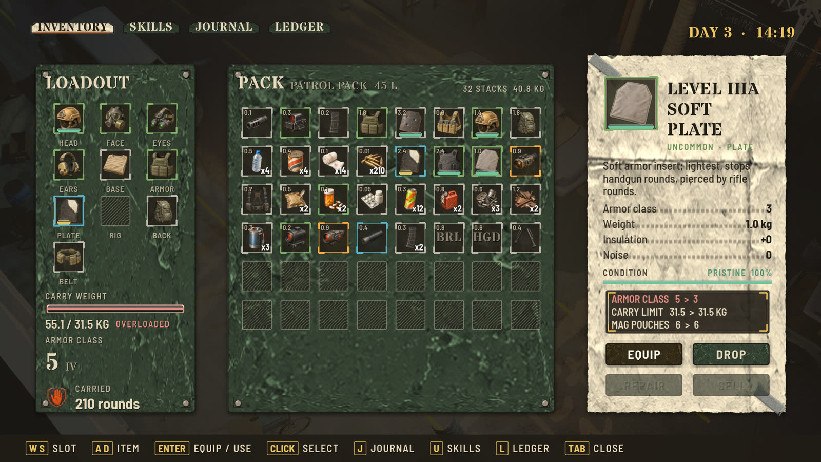 Inventory and Ledger
